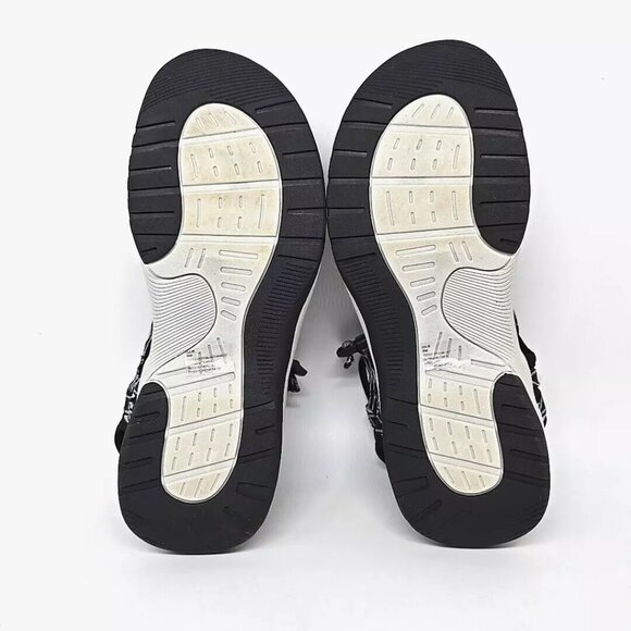 Lake & Trail Julie Sandals Black White Hiking Walking Women's Size 8 - Picture 11 of 12